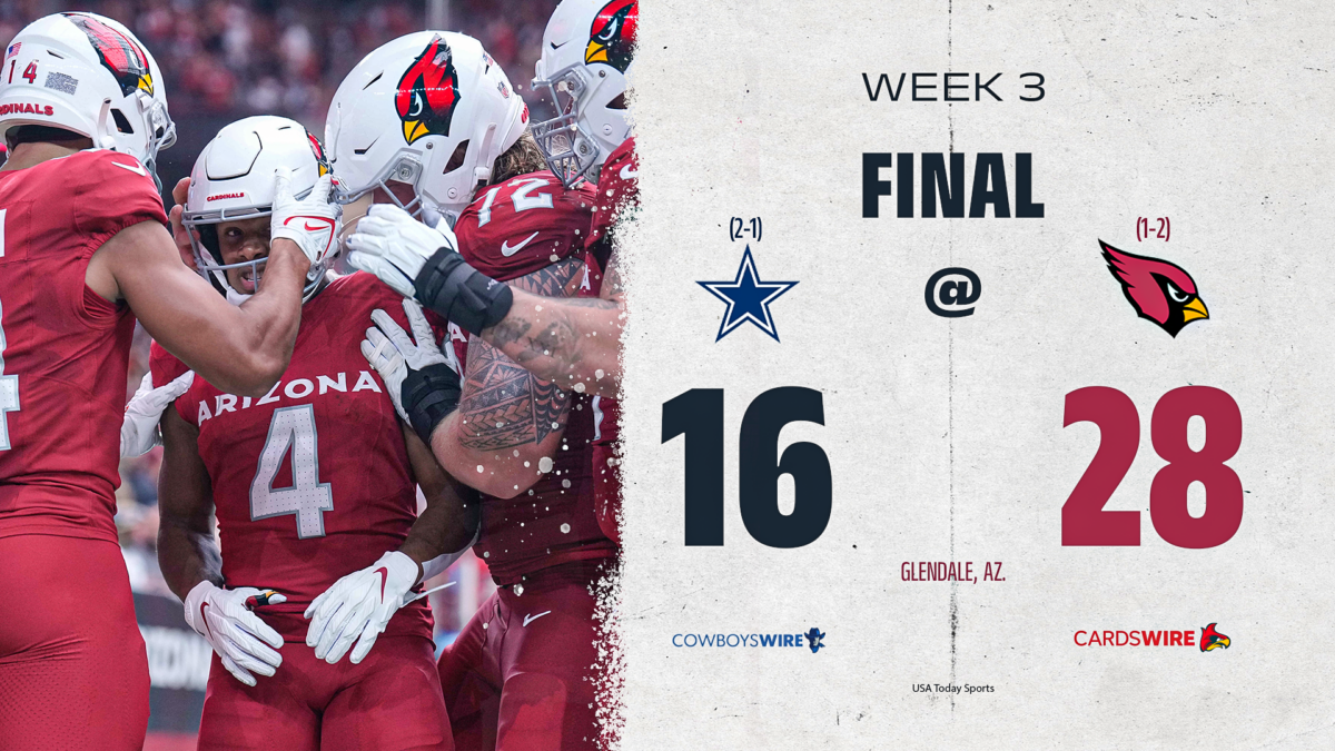 WATCH: Highlights from Cardinals’ 28-16 win over Cowboys