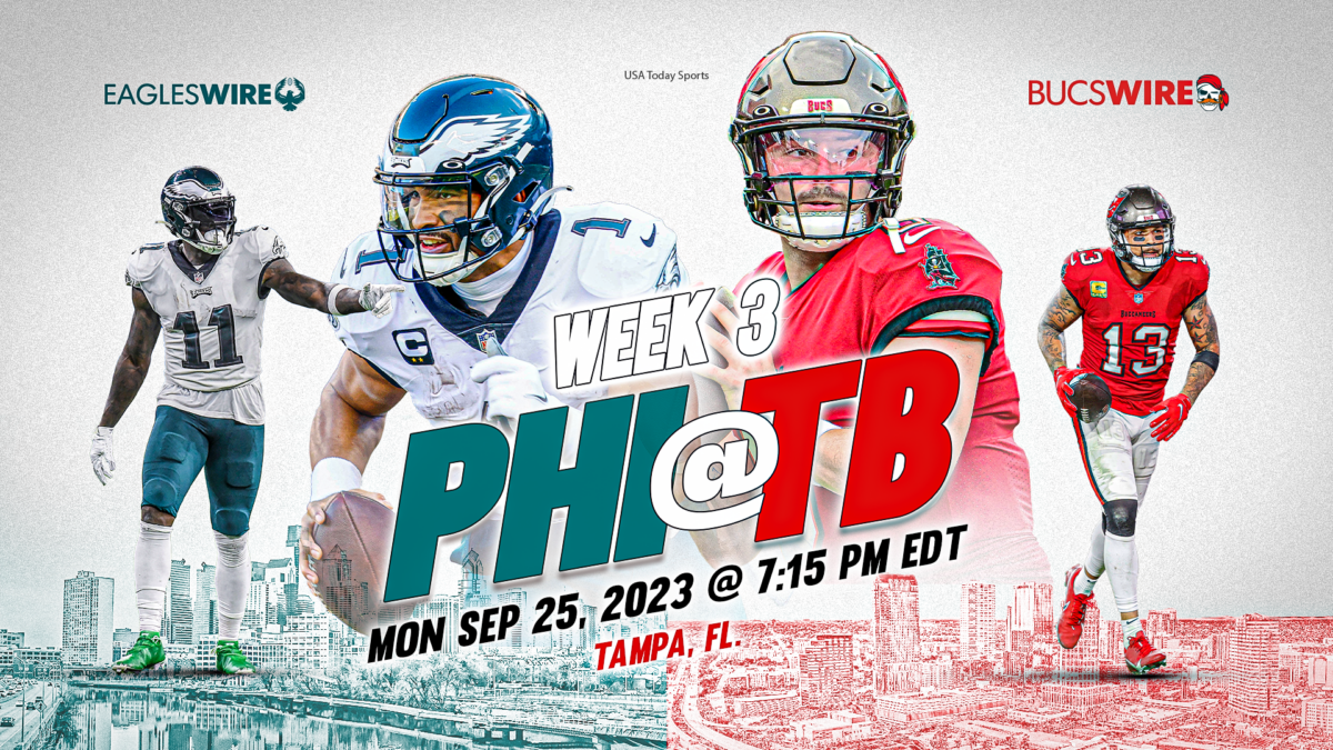 Live updates from Bucs vs. Eagles in Week 3