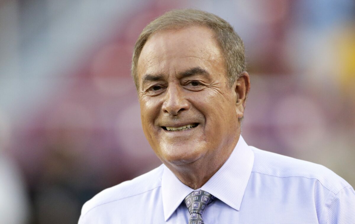 Al Michaels wondered why TNF still showed shots of San Francisco because it’s so far away