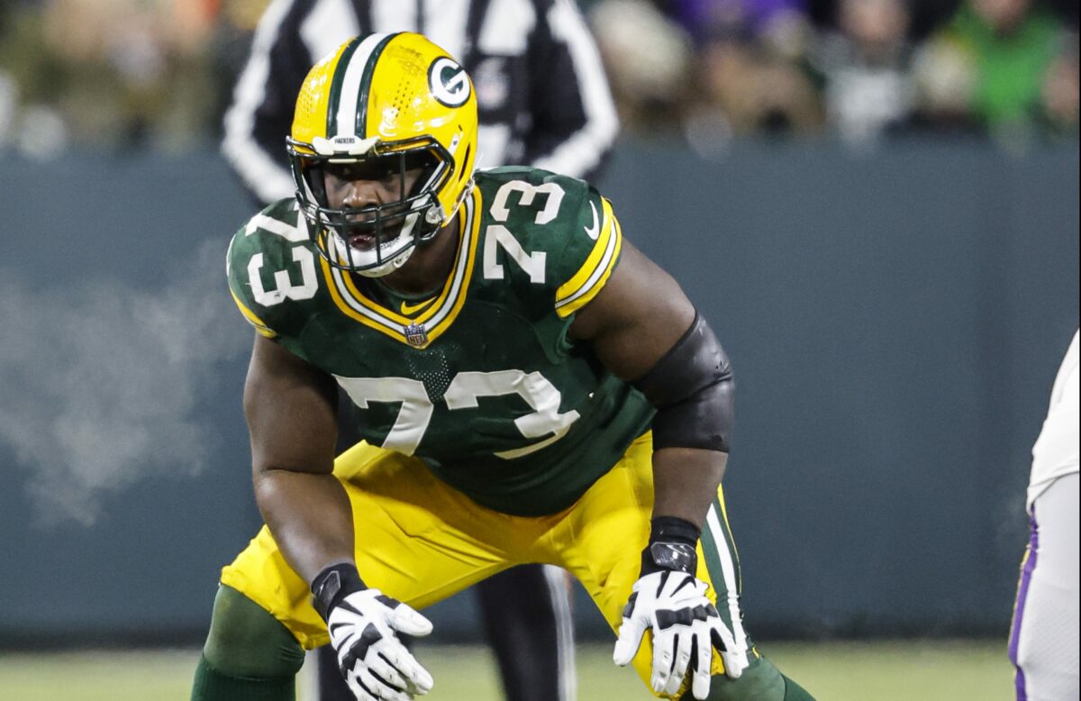 Packers restructured OT Yosh Nijman’s contract to create $2.5M in cap space