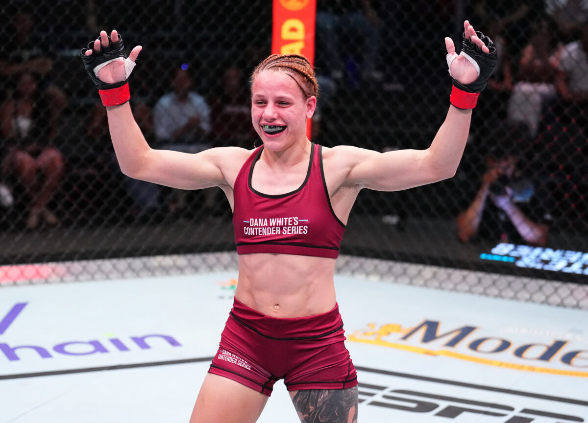 DWCS 62 winner Julia Polastri: ‘I needed to show all my potential’ to get UFC contract