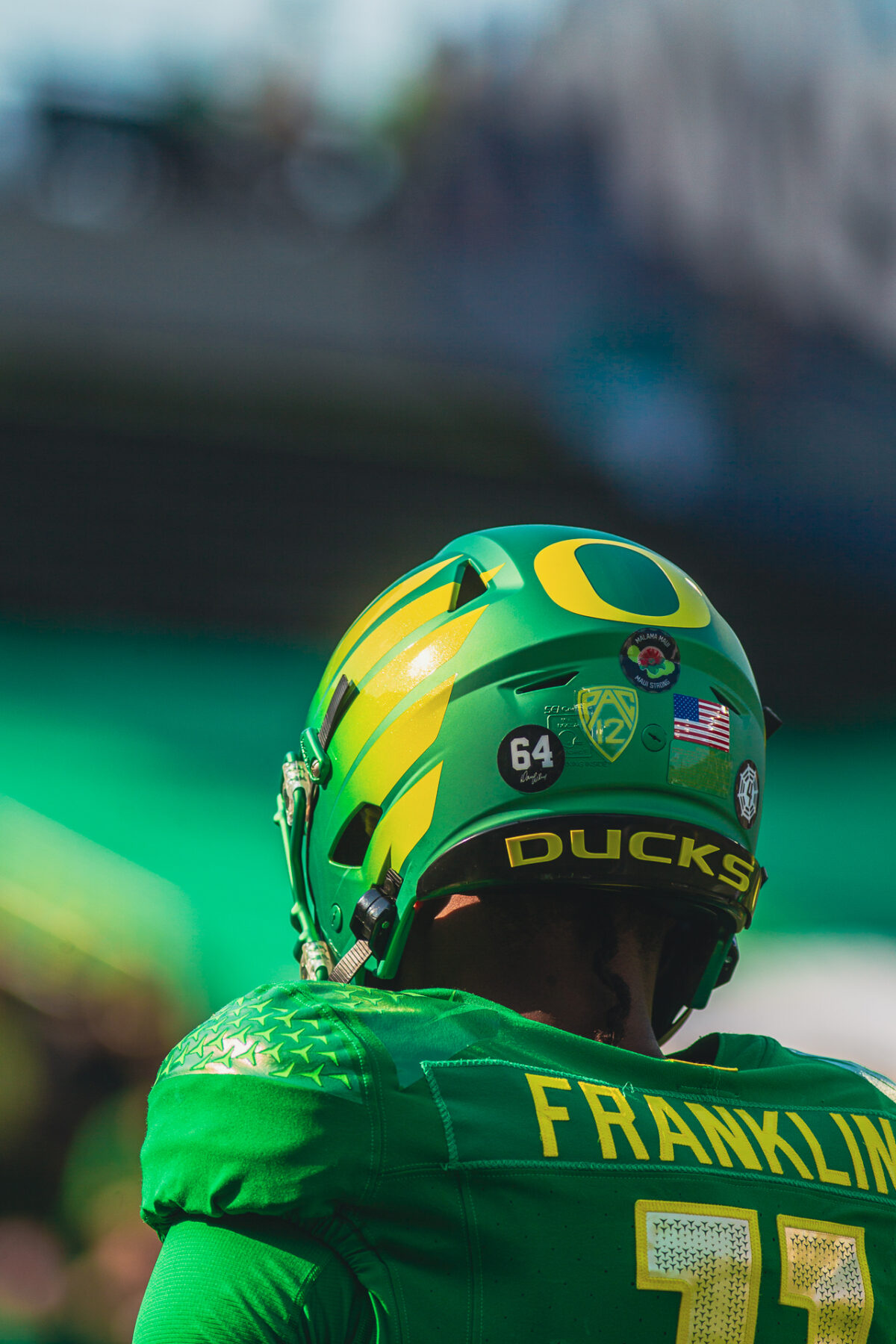 Photo Gallery: The Ducks had a great time with their big 55-10 rout over the Rainbow Warriors