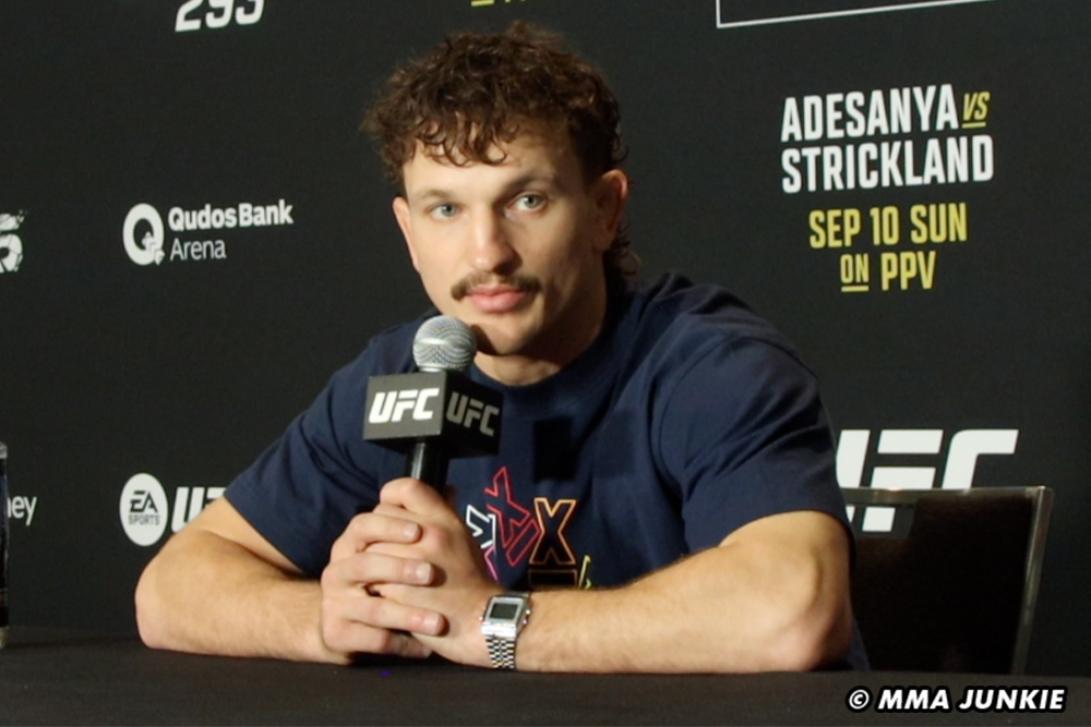 Jack Jenkins: After UFC 293, it’ll be pretty clear that I’m here ‘to leave my mark’