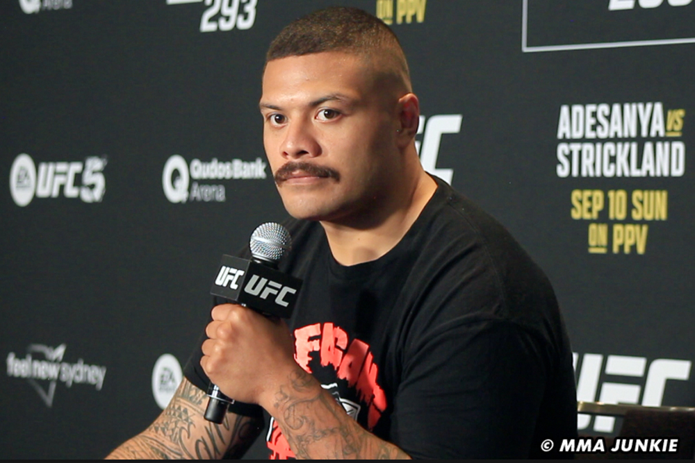Justin Tafa says eye injury forced him to limit sparring for Austen Lane rematch at UFC 293