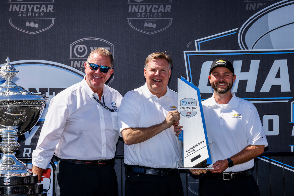 Chevrolet clinches eighth IndyCar manufacturers’ crown in 12 years