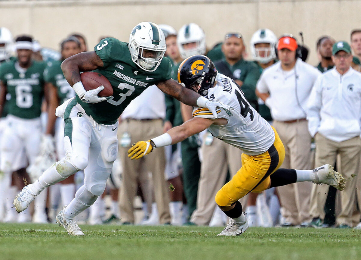 Michigan State at Iowa: Can Spartans’ offense get back on track to pull upset?