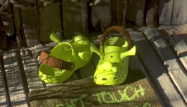 Shrek Crocs are now a thing, as the comfort shoe brand goes ogre-green