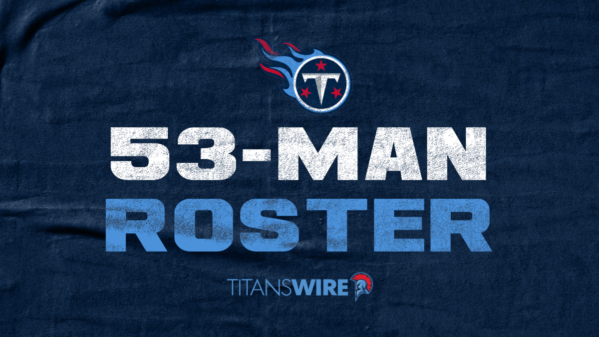 Updated Titans 53-man roster, practice squad after recent moves