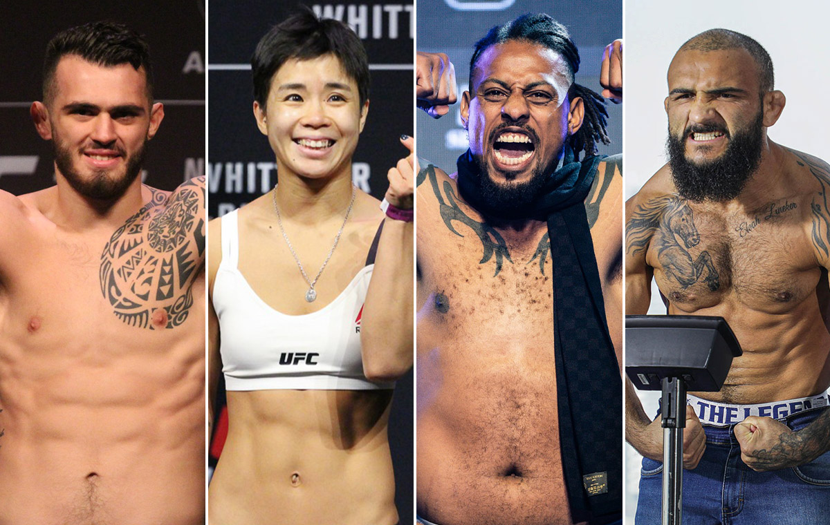 UFC veterans in MMA, boxing and bareknuckle boxing action Sept. 29-Oct. 1