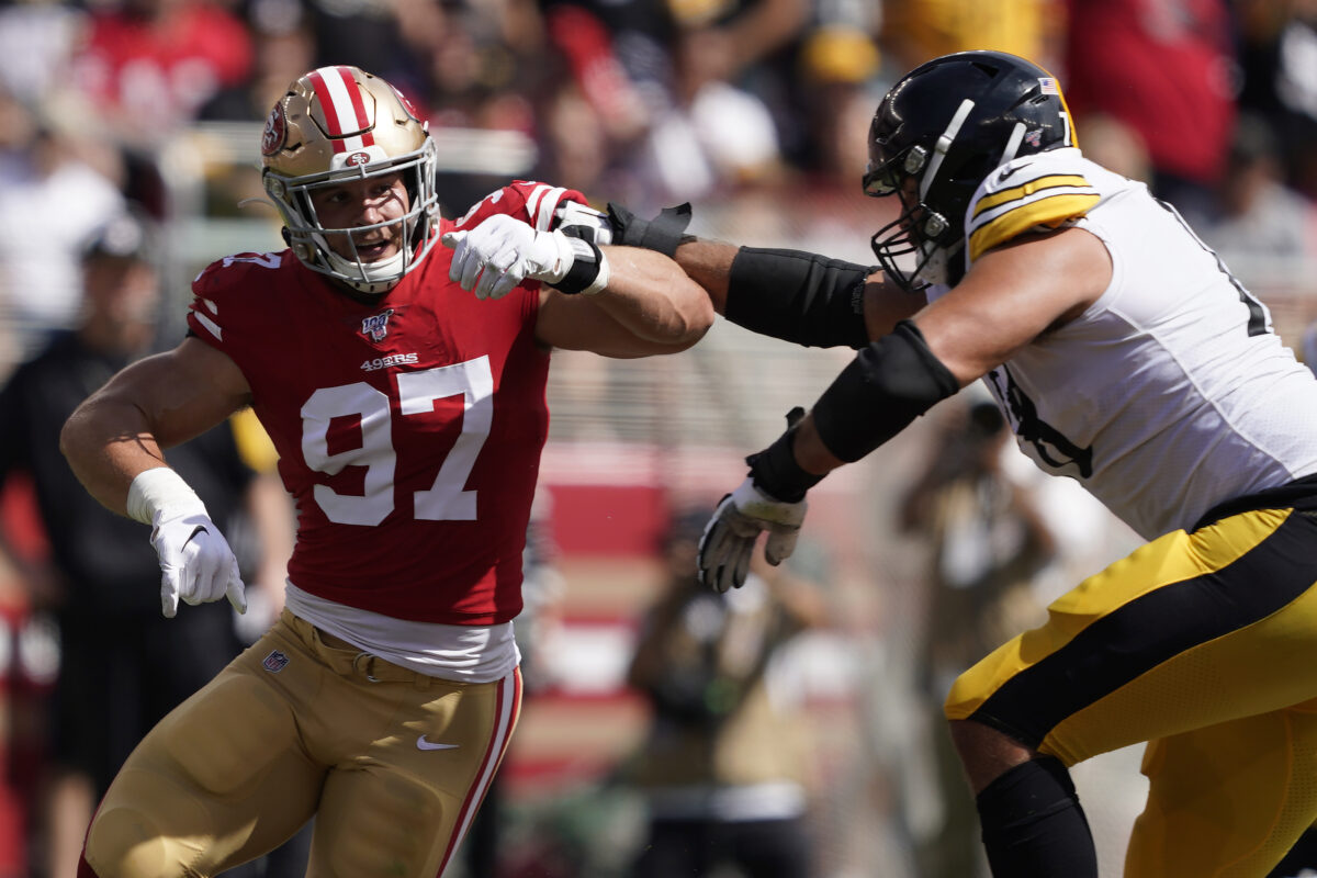 Steelers vs Niners: Nick Bosa signs massive new contract with San Francisco
