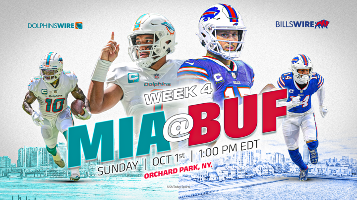 Bills vs. Dolphins: How to watch, listen, stream & broadcast map