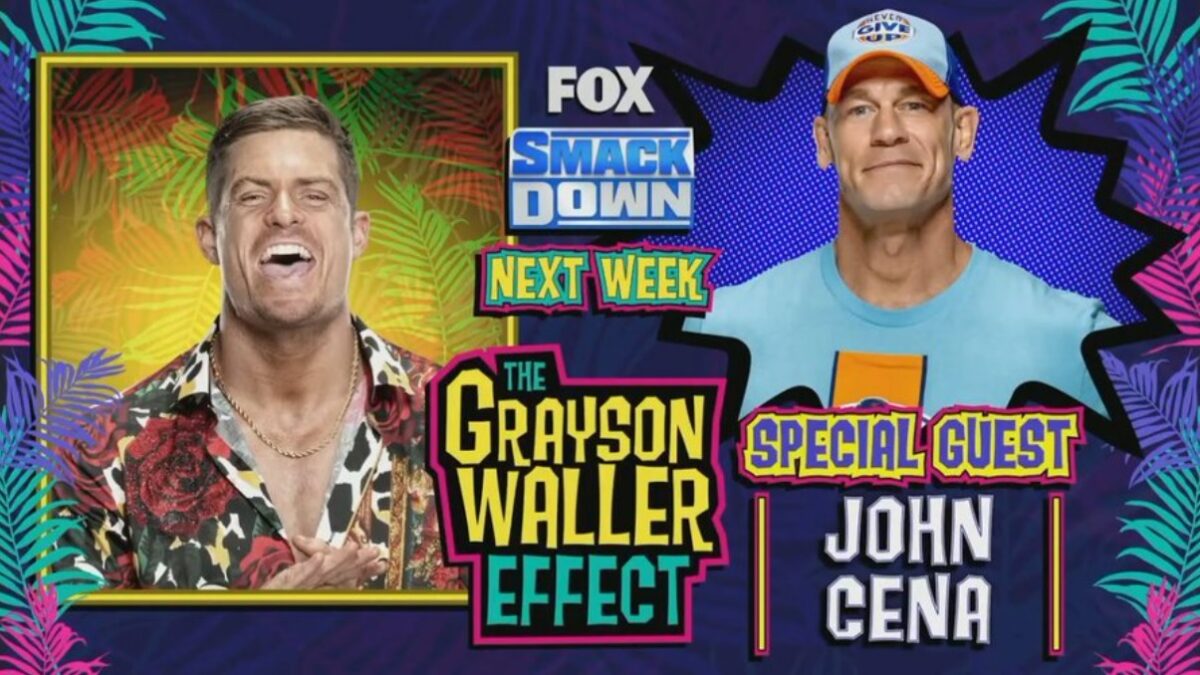 WWE SmackDown preview 09/15/23: John Cena to get the, ahem, Grayson Waller rub