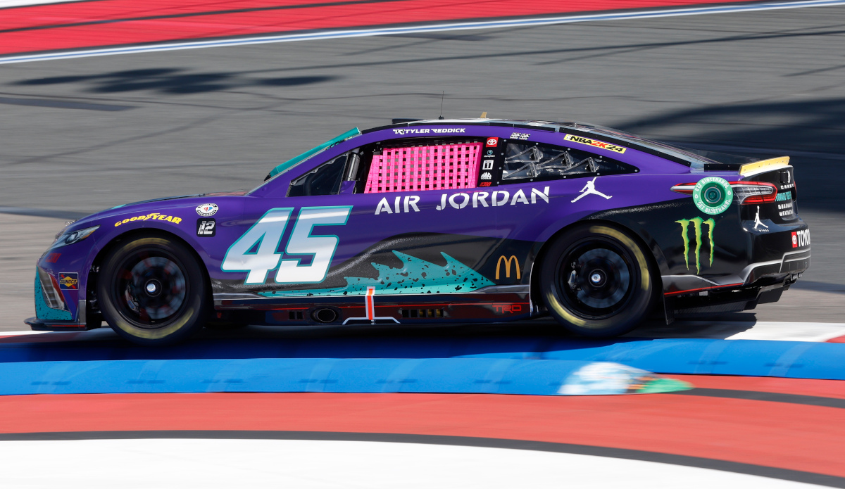 Reddick sets Roval pole in Toyota front row lockout