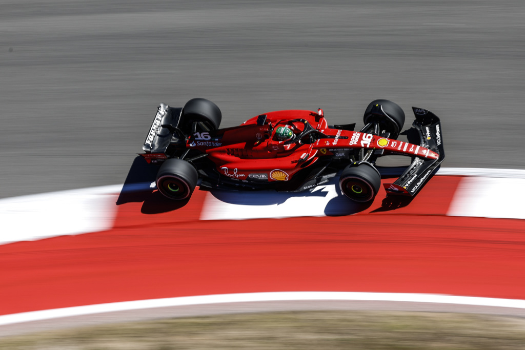 Leclerc pips Norris to pole in super-tight USGP qualifying at COTA