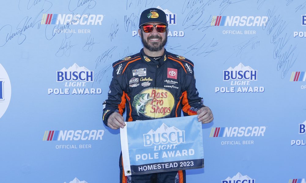 Truex adds to Toyota’s playoff pole haul at Homestead