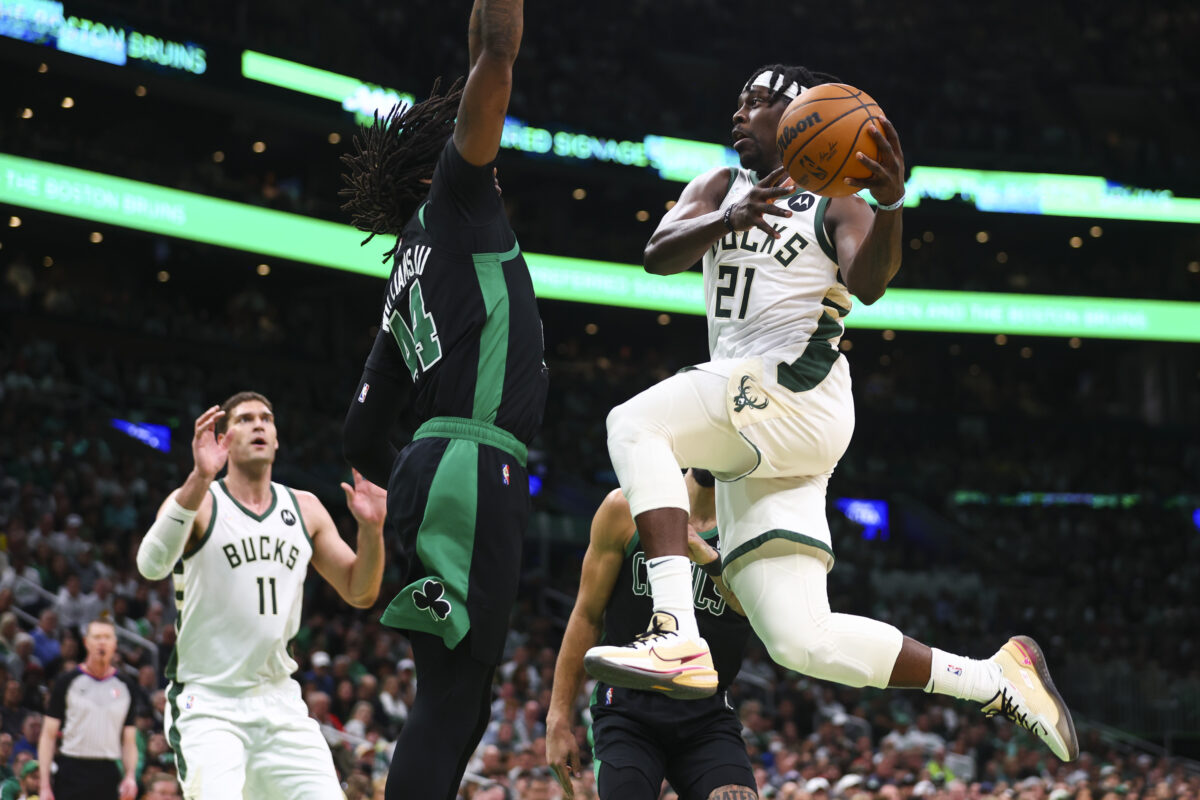 Jrue Holiday’s new Boston Celtics teammates couldn’t stop gushing about him