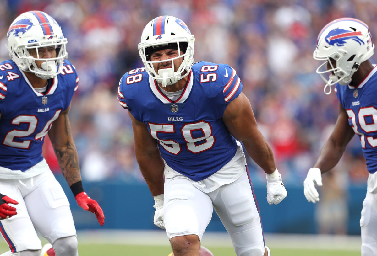 Bills’ Sean McDermott hints defense could see changes without Matt Milano