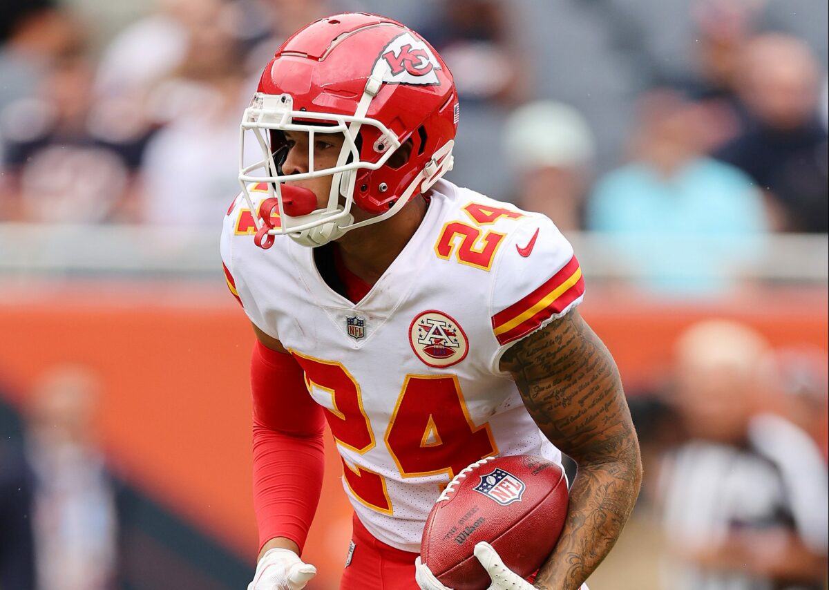 Chiefs HC Andy Reid defends WR Skyy Moore’s dropped touchdown pass
