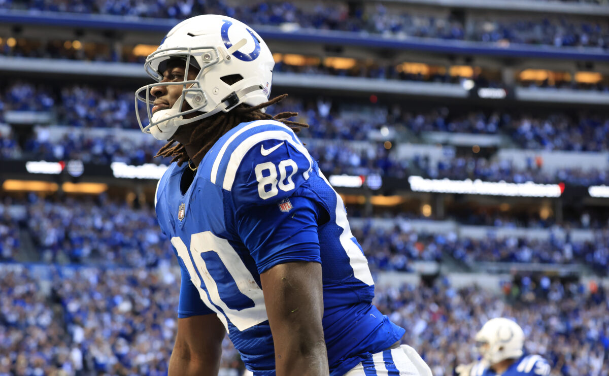 Colts’ Jelani Woods ‘progressing well’ with hamstring injury