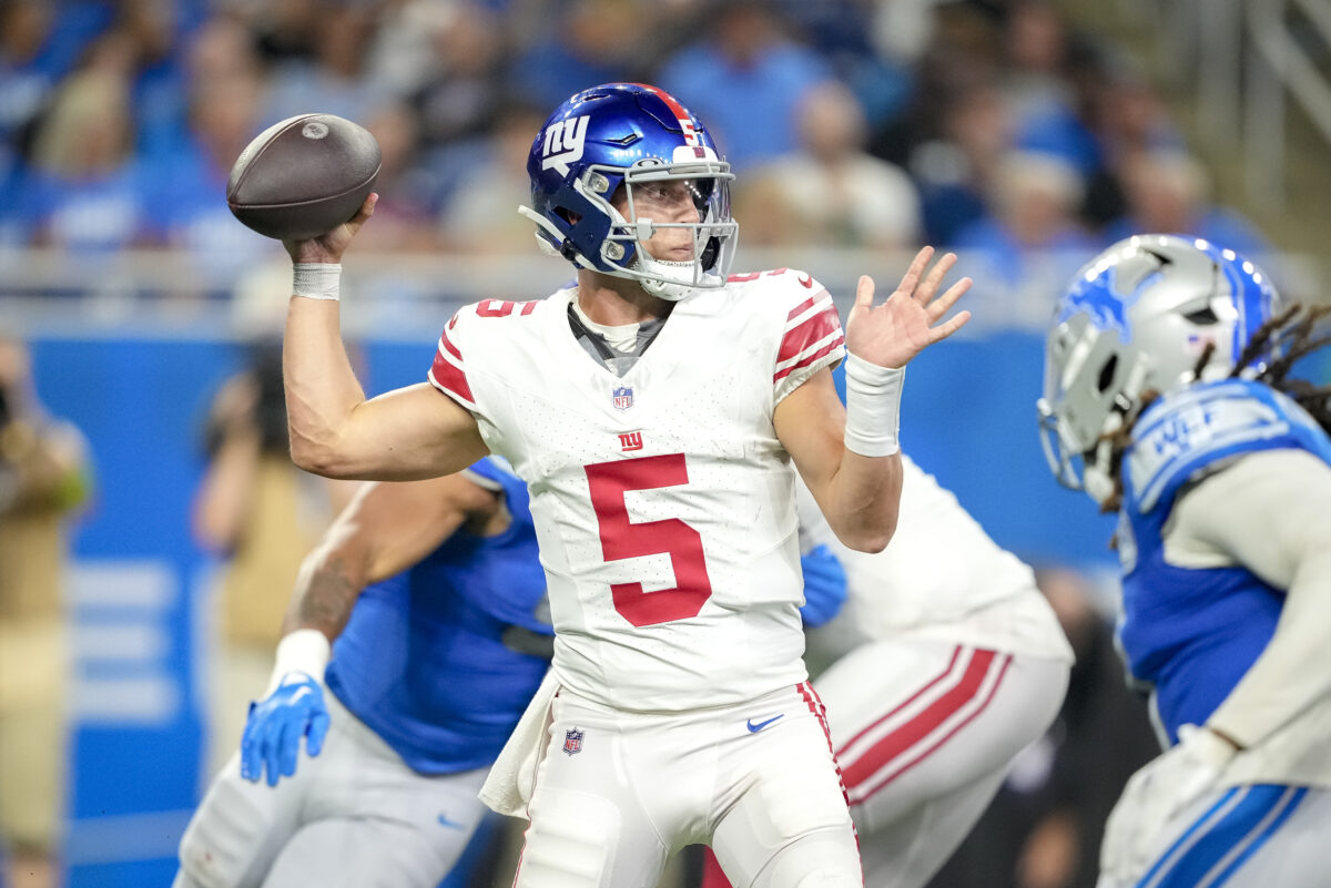 Giants elevate Tommy DeVito, Jalen Mayfield from practice squad