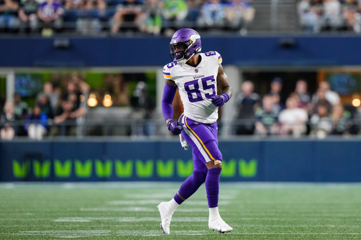 Vikings elevate WR for Sunday’s game vs. Chiefs
