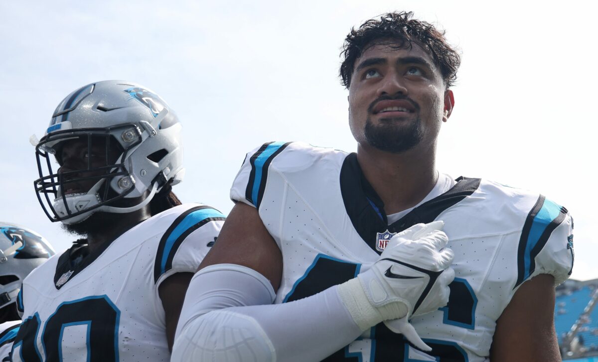 Panthers elevate 2 players for Week 8 matchup vs. Texans