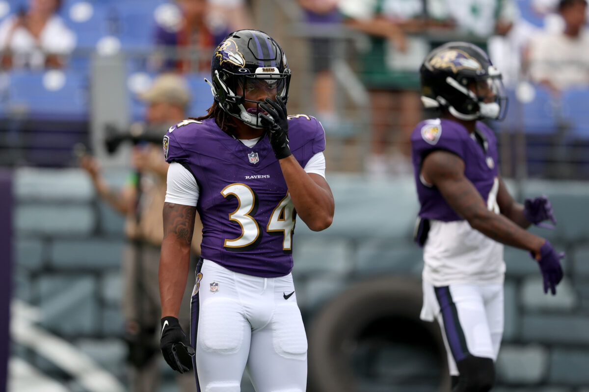 Ravens inactives for Week 6 matchup vs. Titans: Keaton Mitchell to make NFL debut