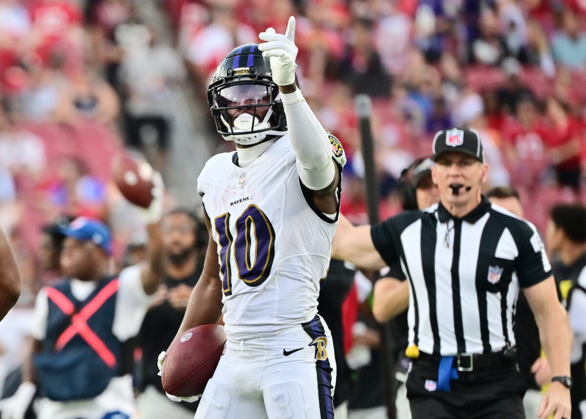 Former Ravens’ WR James Proche is signing to Browns practice squad