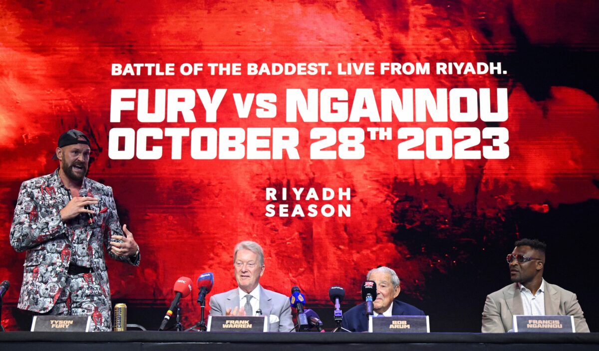 Tyson Fury vs. Francis Ngannou: Date, time, how to watch, background