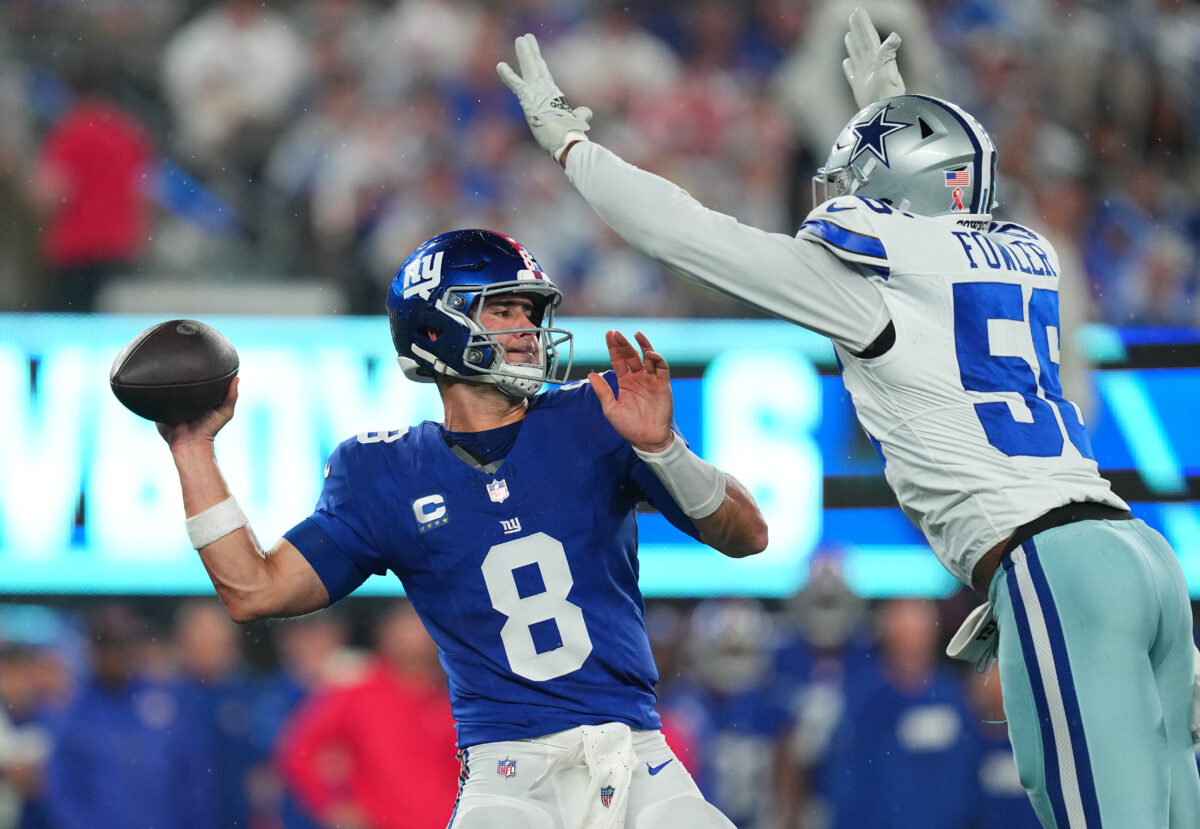 Report: Daniel Jones could return as Giants starter in Week 10 Cowboys meeting
