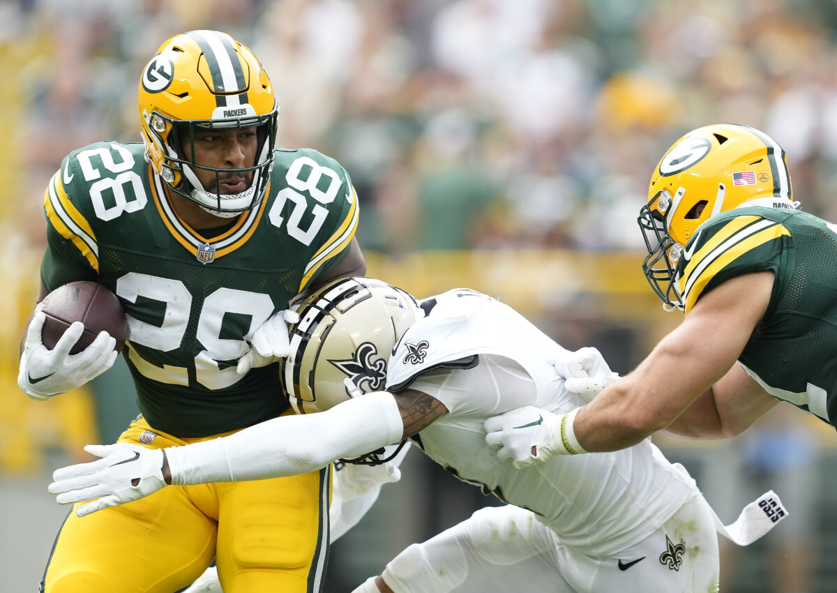 Playing freely remains key for Packers RB AJ Dillon moving forward