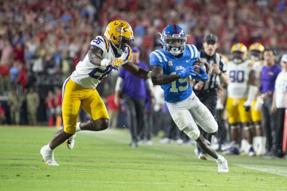 A look at the young corners LSU will rely on down the stretch