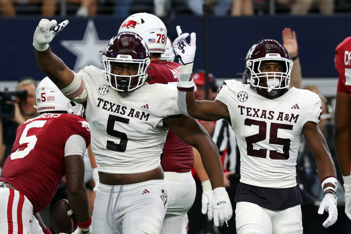 Texas A&M’s emerging defense currently ranks atop multiple defensive categories