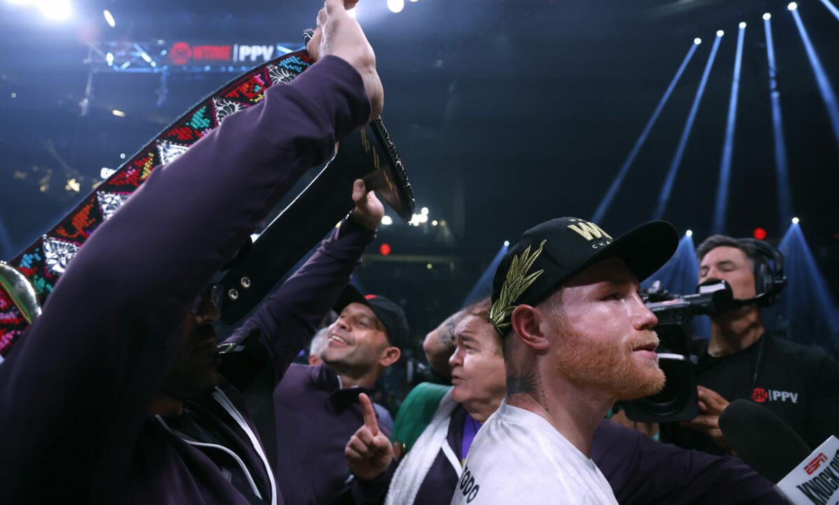 Watch it: Canelo Alvarez hasn’t been this happy after a fight in years