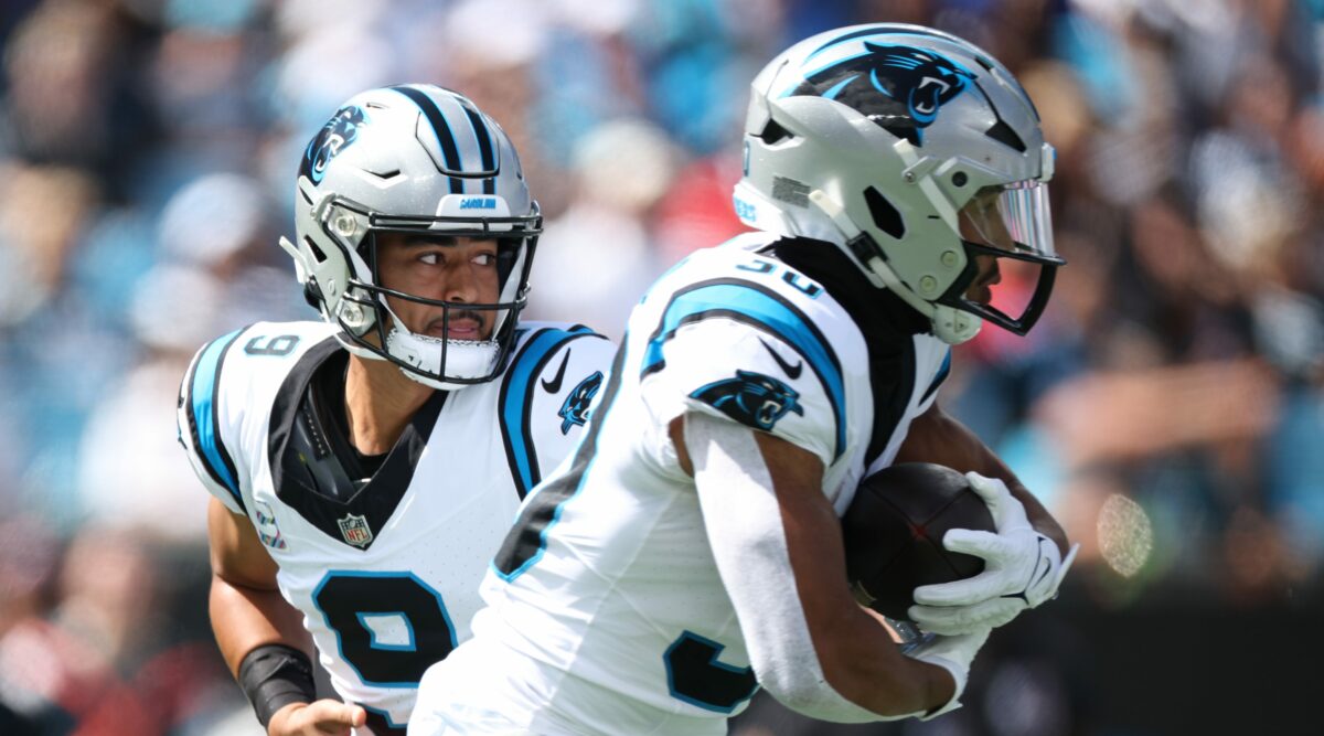 Chuba Hubbard expected to get ‘bulk of the carries’ for Panthers in Week 6