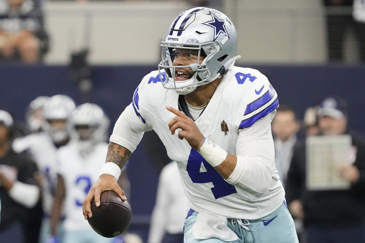 WATCH: Cowboys’ offense finally gets on the board with Prescott-Turpin connection