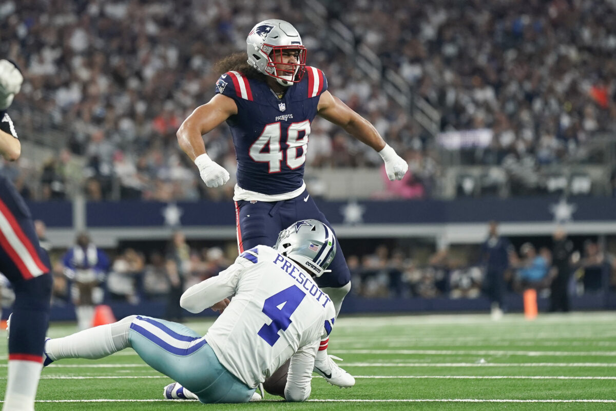 Patriots’ top 10 defensive players in Week 4, per PFF grades