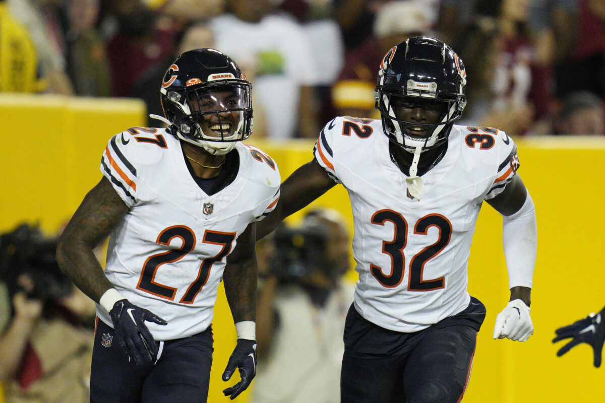 Bears CB Terell Smith nominated for Pepsi Rookie of the Week