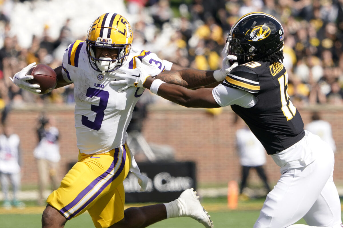 On3 ranks LSU RB Logan Diggs as a top 5 transfer in college football