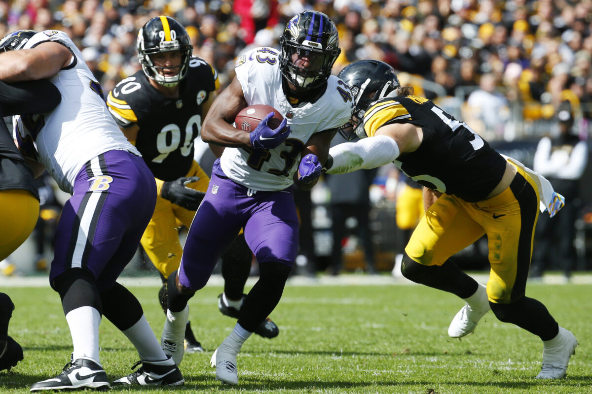 Ravens snap count vs. Steelers: Breakdown, observations from Week 5