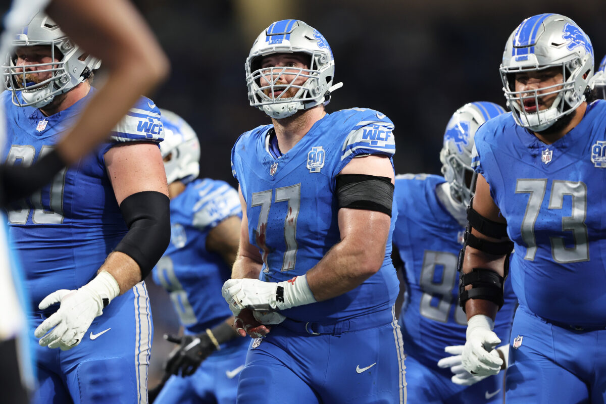 Injuries could force some tough decisions on the Lions starting offensive line