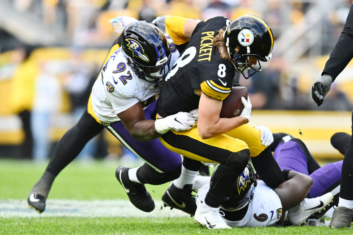 Studs and duds from Ravens 17-10 loss to the Steelers in Week 5