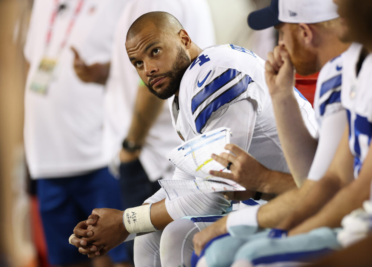Studs & Duds: Prescott, Cowboys safeties top list of disappointments in 42-10 loss
