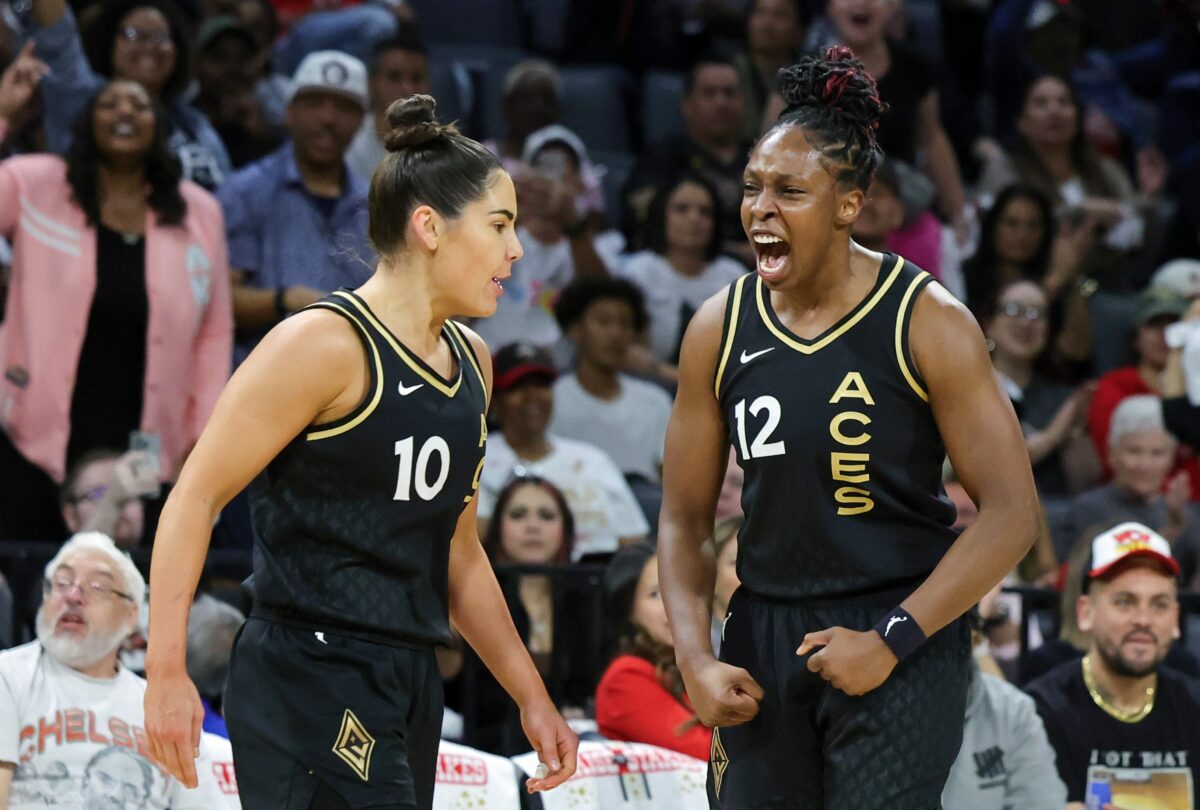 Aces leave head coach Becky Hammon speechless after Game 2 win