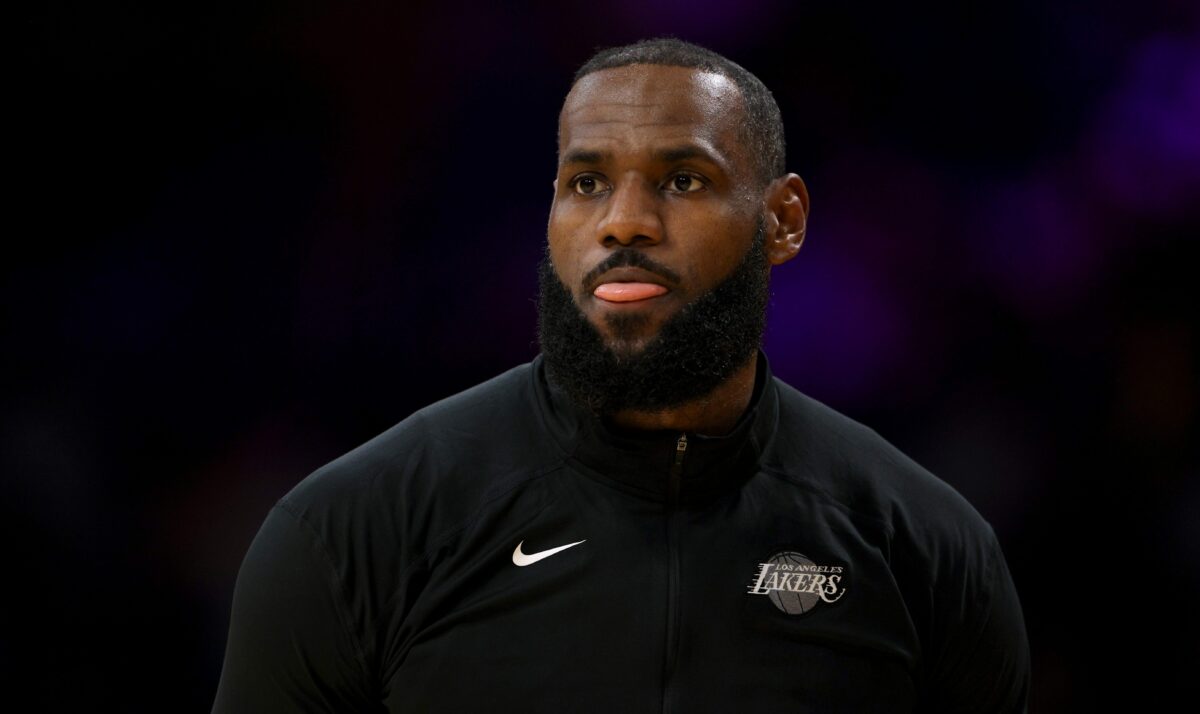 Did LeBron James’ wife hint he will play several more seasons in the NBA?