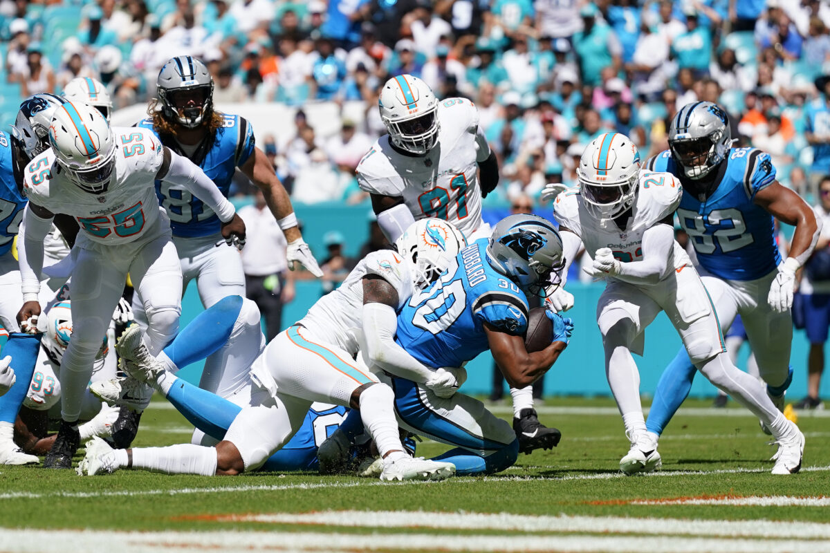 Panthers fans react to shocking 1st quarter vs. Dolphins