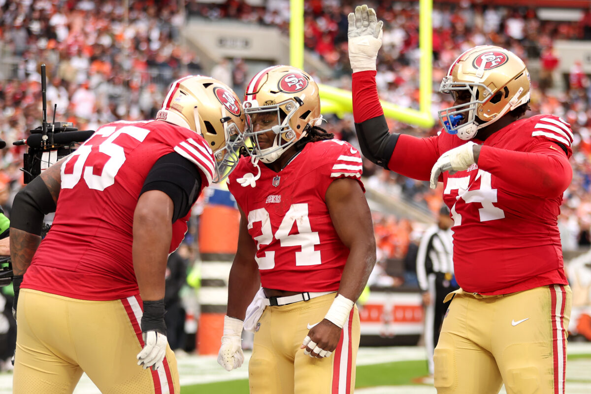 49ers snap counts that stand out from Week 6 vs. Browns