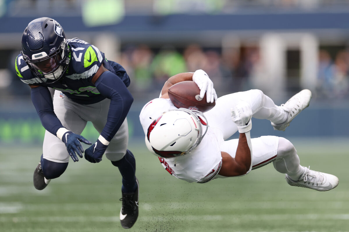Seahawks rookie CB Devon Witherspoon continues to lay the boom on opponents