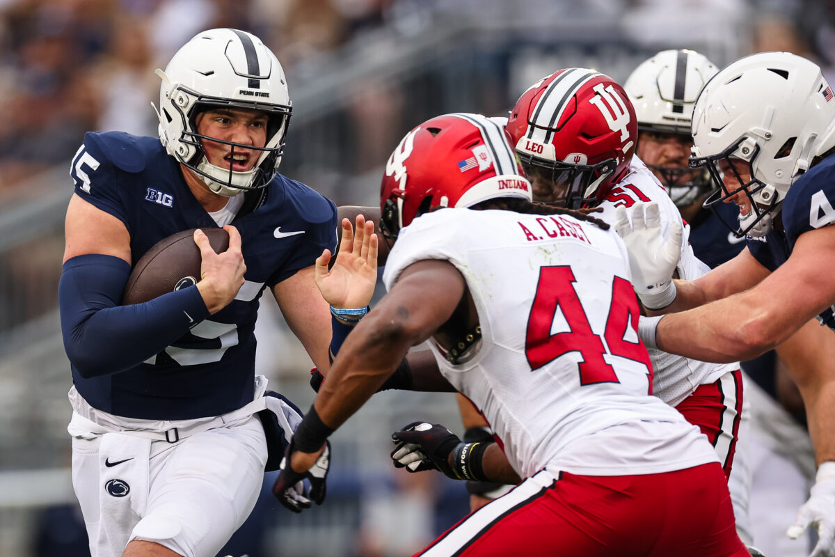 Penn State avoids disaster with 33-24 win over Indiana