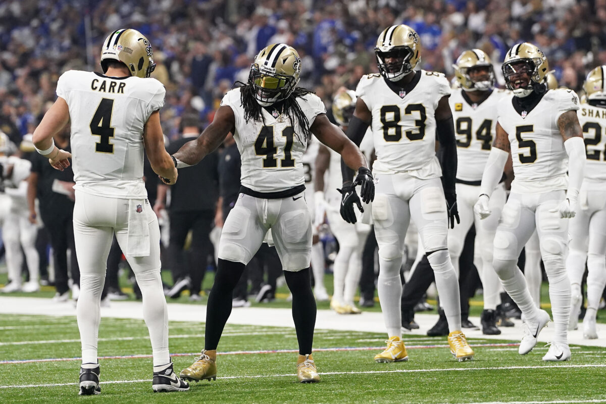 Alvin Kamara is the first player in Saints history to gain 10,000 all-purpose yards